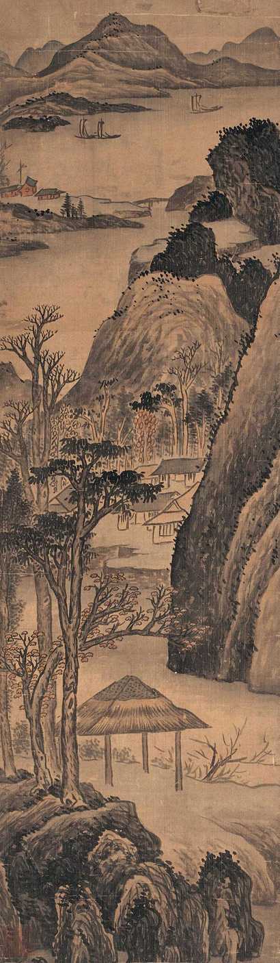 佚名 山水 立轴